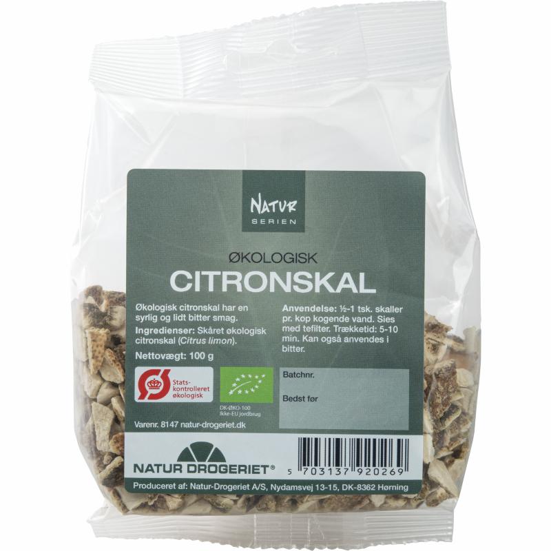 Citronskal 100 g Øko